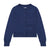 Knit Cardigan with Pocket- Blue
