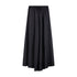Maxi Silky Skirt- Black