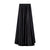Satin Circle Skirt- Black