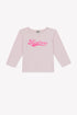 BB Taxi Logo Tshirt - Rose Bacon