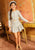 Celina Tweed Jacket - Silver