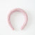 Glimmer Tweed Headband - Pink