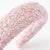 Glimmer Tweed Headband - Pink