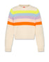 Jess C-Neck Colorful Striped Sweater