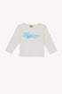 BB Taxi Logo Tshirt -Milk
