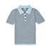 Polo Check Knit Polo Top