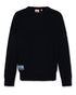 Damon Crewneck Waffle Knit - Navy