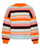Wanda C-Neck Stripe Sweater - Multicolor