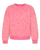 Wanda C-Neck Blend Sweater - Fluo Pink