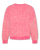 Wanda C-Neck Blend Sweater - Fluo Pink