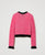 Pink/Black Soft Cardigan
