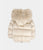 Baby Puffer Parka W Faux Fur Hood - cream