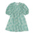 Fleurine Lagoon Aqua Print Dress