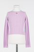 Ribbed Knit Top -Violet