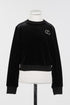Velour Sweatshirt