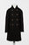 Wool Coat with Gold Buttons