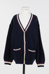 Knit Cardigan/navy