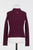 Ribbed Turtleneck/Burgundy