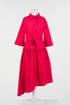 Shirt Dress -  Magenta