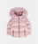 Baby Puffer Parka W Eco Fur Hood - Lavander