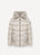 Quilted Parka W Pockets - Cream