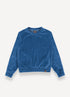 Velour Sweatshirt - Blue