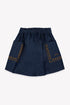 Ruche Skirt- Chambray