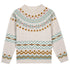 Milton Jacquard Sweater - Ecru