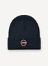 Knit Wool Hat - Navy