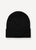 Knit Wool Hat - Black