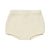 Baby Pointelle Knit Bloomers- Ecru