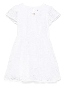 Lace Party Dress - Ice