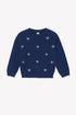 Lovely Knit Sweater - Navy