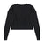Seam Crewneck Sweater- Black