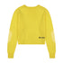 Knit Sweater with Patch- Yellow