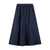 Taffata Gathered Maxi Skirt - Navy