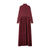 Jersey Top and Velour Bottom Maxi- Plum