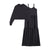 Maxi Dress Set- Black