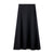 Wool Circle Skirt- Black