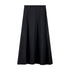 Wool Circle Skirt- Black