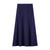 Wool Circle Skirt- Navy