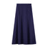 Wool Circle Skirt- Navy