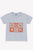 Tuba BB Logo Print Tshirt- Gris Chine