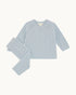 Baby Bowen Cable Knit Set- Mc Blue