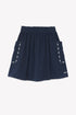 Cord Skirt with Pockets