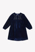 Daisy Velour Dress