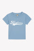 Tuba T shirt Bonton Motif - Bleu Azul