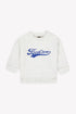 Smily Logo Sweatshirt- Gris Chine