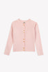 Notta Ribbed Cardigan - Rose Douceur