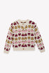 Maligne Heart Print Cardigan